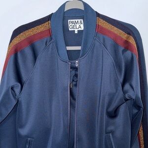 Pam & Gela Navy Track Suit Sz M